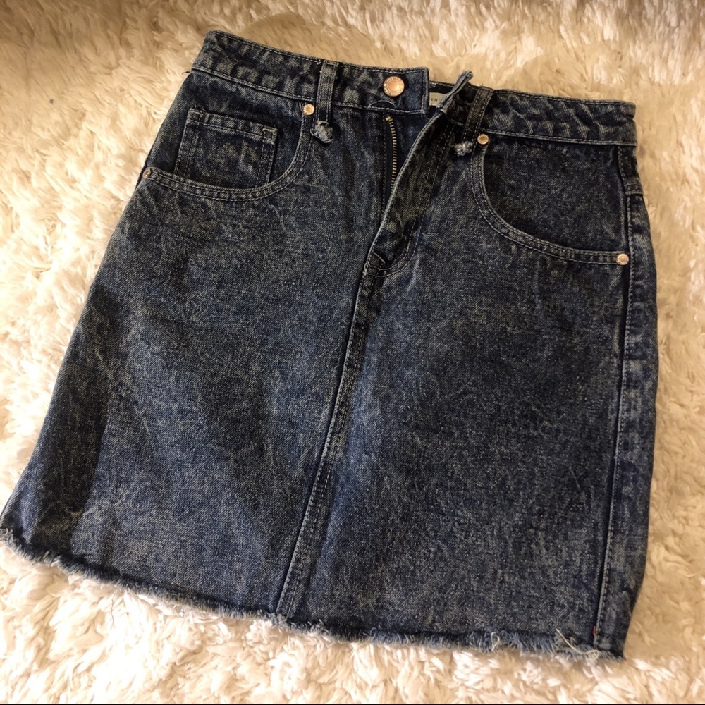 Nasty Gal Denim Miniskirt!
